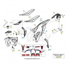 Beta RR390 Racing 25 Verkleidung/Sitzbank/Tank 1