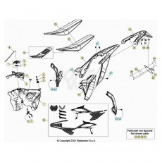 Beta RR390 22 Verkleidung/Sitzbank/Tank 1
