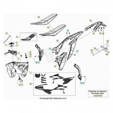 Beta RR430 22 Verkleidung/Sitzbank/Tank 1