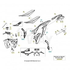 Beta RR430 24 Verkleidung/Sitzbank/Tank 1