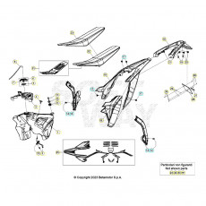 Beta RR480 24 Verkleidung/Sitzbank/Tank 1