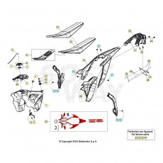Beta RR480 25 Verkleidung/Sitzbank/Tank 1