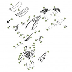 Beta RR498 Factory 12 Verkleidung/Sitzbank/Tank 1