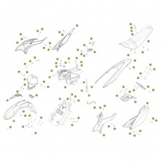 Beta RR50 15 Verkleidung/Sitzbank/Tank 1