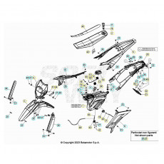 Beta RR50 Street Track 23 Verkleidung/Sitzbank/Tank 1