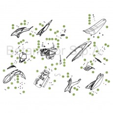 Beta RR50 Sport 16 Verkleidung/Sitzbank/Tank 1