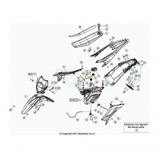 Beta RR50 Street 21 Verkleidung/Sitzbank/Tank 1