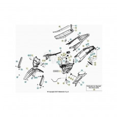 Beta RR50 Street Track 21 Verkleidung/Sitzbank/Tank 1