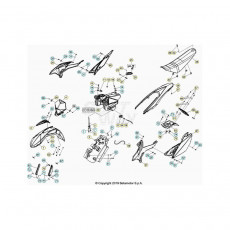 Beta RR50RC 20 Verkleidung/Sitzbank/Tank 1