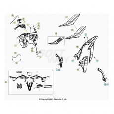 Beta RX300 24 Verkleidung/Sitzbank/Tank 1