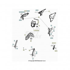 Beta Xtrainer300 22 Verkleidung/Sitzbank/Tank 1