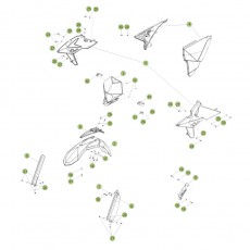 Beta RR300 13 Verkleidung-Sitzbank-Tank 1