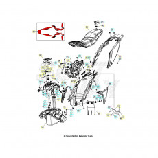 Beta Alp 4.0 350 24 Verkleidung/Sitzbank/Tank 2