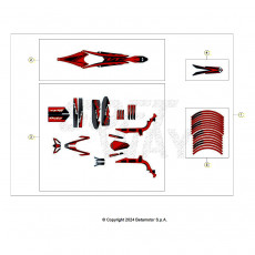 Beta EVO125 25 Verkleidung/Sitzbank/Tank 2