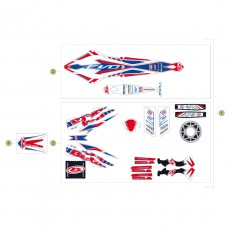 Beta  EVO125 Factory 15 Verkleidung/Sitzbank/Tank 2