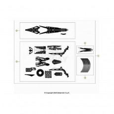 Beta  EVO125 Factory 20 Verkleidung/Sitzbank/Tank 2