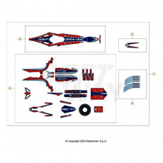 Beta  EVO125 Factory 24 Verkleidung/Sitzbank/Tank 2
