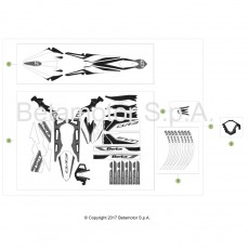 Beta EVO200 18 Verkleidung/Sitzbank/Tank 2