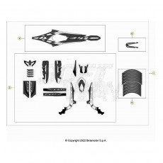 Beta EVO200 23 Verkleidung/Sitzbank/Tank 2