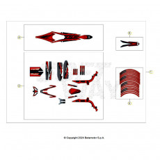 Beta EVO200 25 Verkleidung/Sitzbank/Tank 2