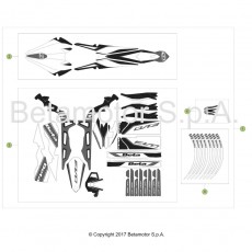 Beta EVO250 18 Verkleidung/Sitzbank/Tank 2