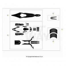 Beta EVO250 24 Verkleidung/Sitzbank/Tank 2