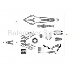 Beta EVO250 Factory 16 Verkleidung/Sitzbank/Tank 2