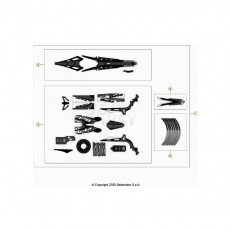 Beta  EVO250 Factory 20 Verkleidung/Sitzbank/Tank 2