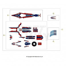 Beta  EVO250 Factory 24 Verkleidung/Sitzbank/Tank 2