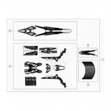 Beta EVO300 2T 20 Verkleidung/Sitzbank/Tank 2