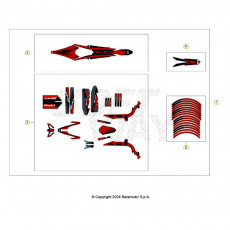 Beta EVO300 2T 25 Verkleidung/Sitzbank/Tank 2