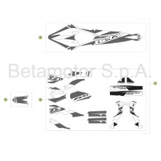 Beta EVO300 4T 17 Verkleidung/Sitzbank/Tank 2