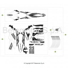 Beta EVO300 4T 19 Verkleidung/Sitzbank/Tank 2