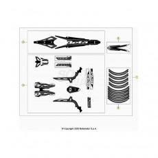 Beta EVO300 4T 23 Verkleidung/Sitzbank/Tank 2