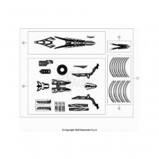 Beta EVO300 Factory 21 Verkleidung/Sitzbank/Tank 2