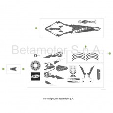 Beta EVO300 Factory 4T 17 Verkleidung/Sitzbank/Tank 2