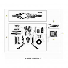 Beta EVO300 Factory 4T 22 Verkleidung/Sitzbank/Tank 2