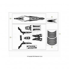 Beta EVO300 SS 21 Verkleidung/Sitzbank/Tank 2