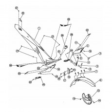 Beta EVO300 13 Verkleidung - Sitzbank - Tank 1
