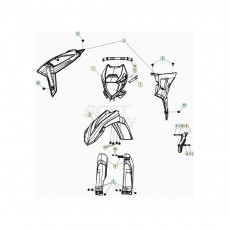 Beta RR200 20 Verkleidung/Sitzbank/Tank 2