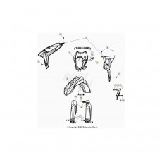 Beta RR250RC 22 Verkleidung/Sitzbank/Tank 2