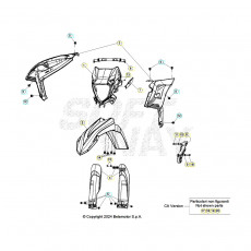 Beta RR250RC 26 Verkleidung/Sitzbank/Tank 2