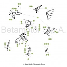 Beta RR300 Racing 18 Verkleidung/Sitzbank/Tank 2