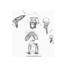Beta RR300RC 21 Verkleidung/Sitzbank/Tank 2