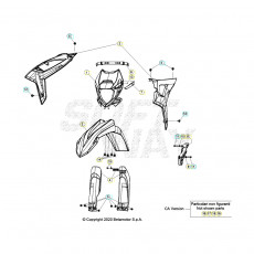 Beta RR300RC 24 Verkleidung/Sitzbank/Tank 2