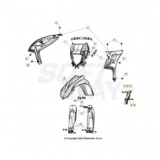 Beta RR350 26 Verkleidung/Sitzbank/Tank 2