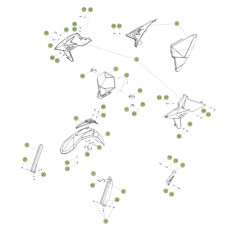 Beta RR350 Racing 15 Verkleidung/Sitzbank/Tank 2