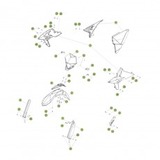 Beta RR390 15 Verkleidung/Sitzbank/Tank 2