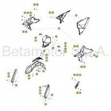 Beta RR390 17 Verkleidung/Sitzbank/Tank 2