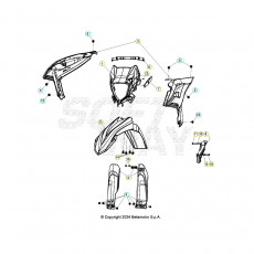 Beta RR390 Racing 25 Verkleidung/Sitzbank/Tank 2